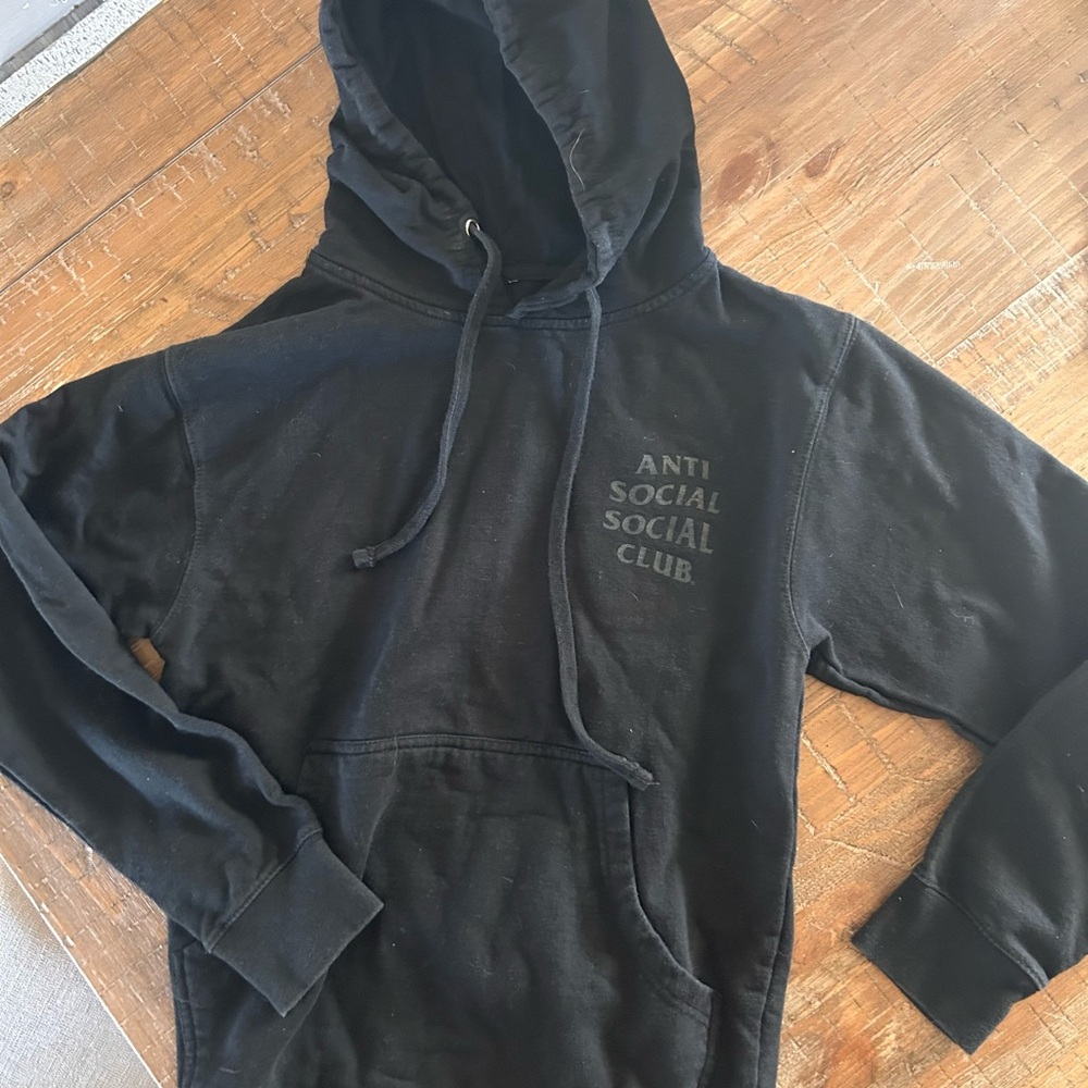 Anti Social Social Club Charcoal Hoodie